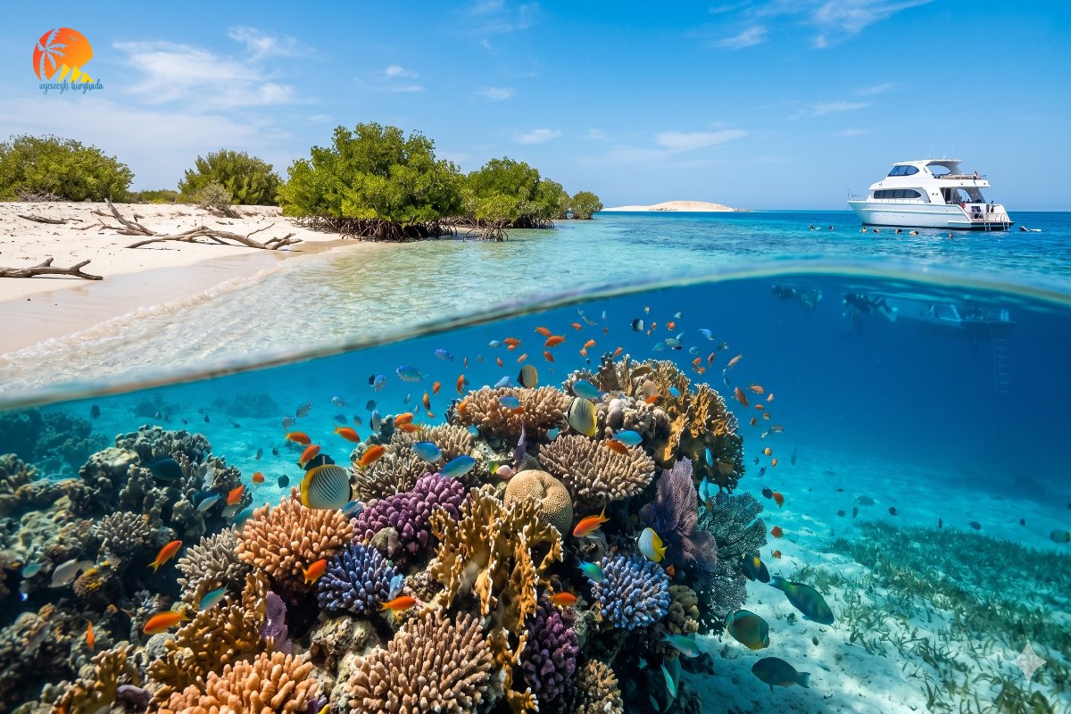 Wyspy Hamata z Marsa Alam