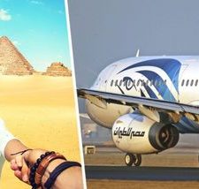 podróż-samolotem-do-Kairu-z-Sharm El Sheikh